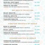 Menu Mozaikart Coffee N’Brunch Marrakech March 2024 342316-647800